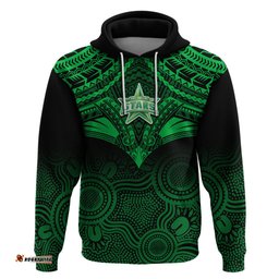 melbourne stars cricket hoodie unique indigenous art mix polynesian pattern