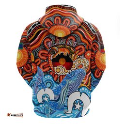 aboriginal and torres strait islands hoodie we are one