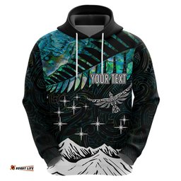 personalised maori new year hoodie matariki mix paua shell
