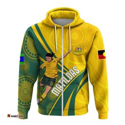 personalised australia soccer matildas indigenous hoodie sam kerr world cup