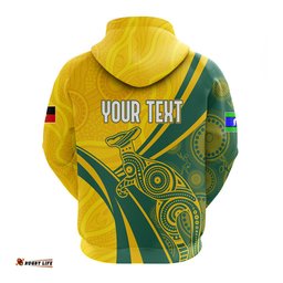 personalised australia soccer matildas indigenous hoodie sam kerr world cup