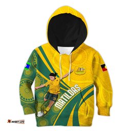 personalised australia soccer matildas indigenous hoodie sam kerr world cup