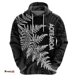 personalised new zealand rugby hoodie world cup silver fern champions