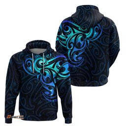 matariki new zealand hoodie maori new year galaxy sky blue