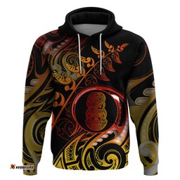 new zealand hoodie aotearoa hei tiki maori fern tattoo arty