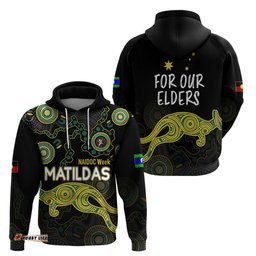 naidoc week hoodie australia soccer matildas for our elders