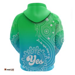 australia walk for yes hoodie indigenous voice aboriginal green vibe