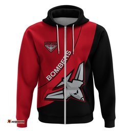 essendon football hoodie go bombers simple style