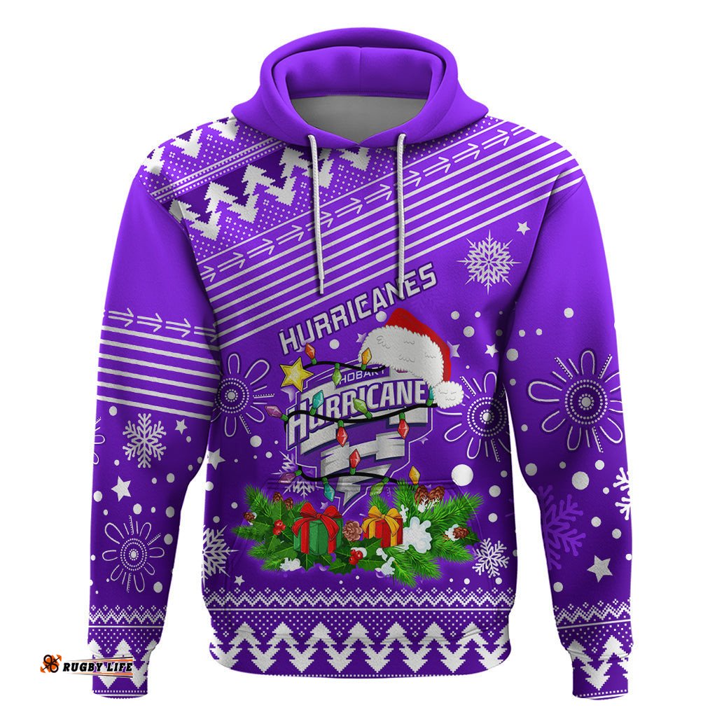 custom hurricanes bbl hoodie christmas vibe