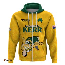 custom sam kerr matildas hoodie australia soccer go world cup