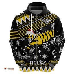 custom tigers football hoodie christmas vibe