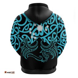matariki new zealand hoodie maori new year light blue