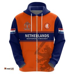 personalised netherlands cricket hoodie dynamic version