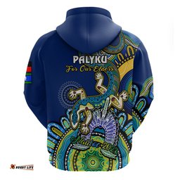 australia naidoc hoodie palyku indigenous lizard for our elders