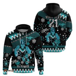 custom port adelaide power football hoodie port adelaide power football christmas vibe