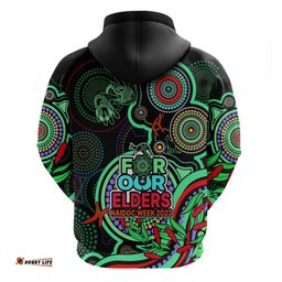 naidoc week hoodie indigenous tribal ver02 green