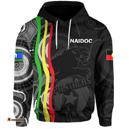 custom personalised naidoc panthers hoodie aboriginal