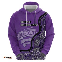 custom hobart hurricanes hoodie indigenous art grunge style
