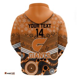 custom giants football christmas hoodie merry xmas mix aboriginal art