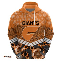 custom giants football christmas hoodie merry xmas mix aboriginal art