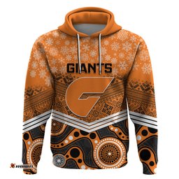 custom giants football christmas hoodie merry xmas mix aboriginal art