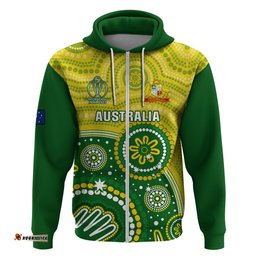 australia cricket hoodie aboriginal go champions world cup