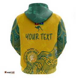 personalised naidoc week aboriginal hoodie australia socceroos indigenous