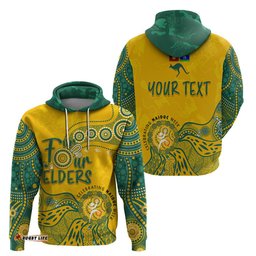 personalised naidoc week aboriginal hoodie australia socceroos indigenous