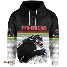 custom personalised panthers aboriginal hoodie simple style