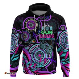 naidoc week hoodie indigenous tribal ver02 purple