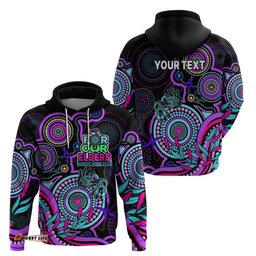 custom naidoc week hoodie indigenous tribal ver02 purple