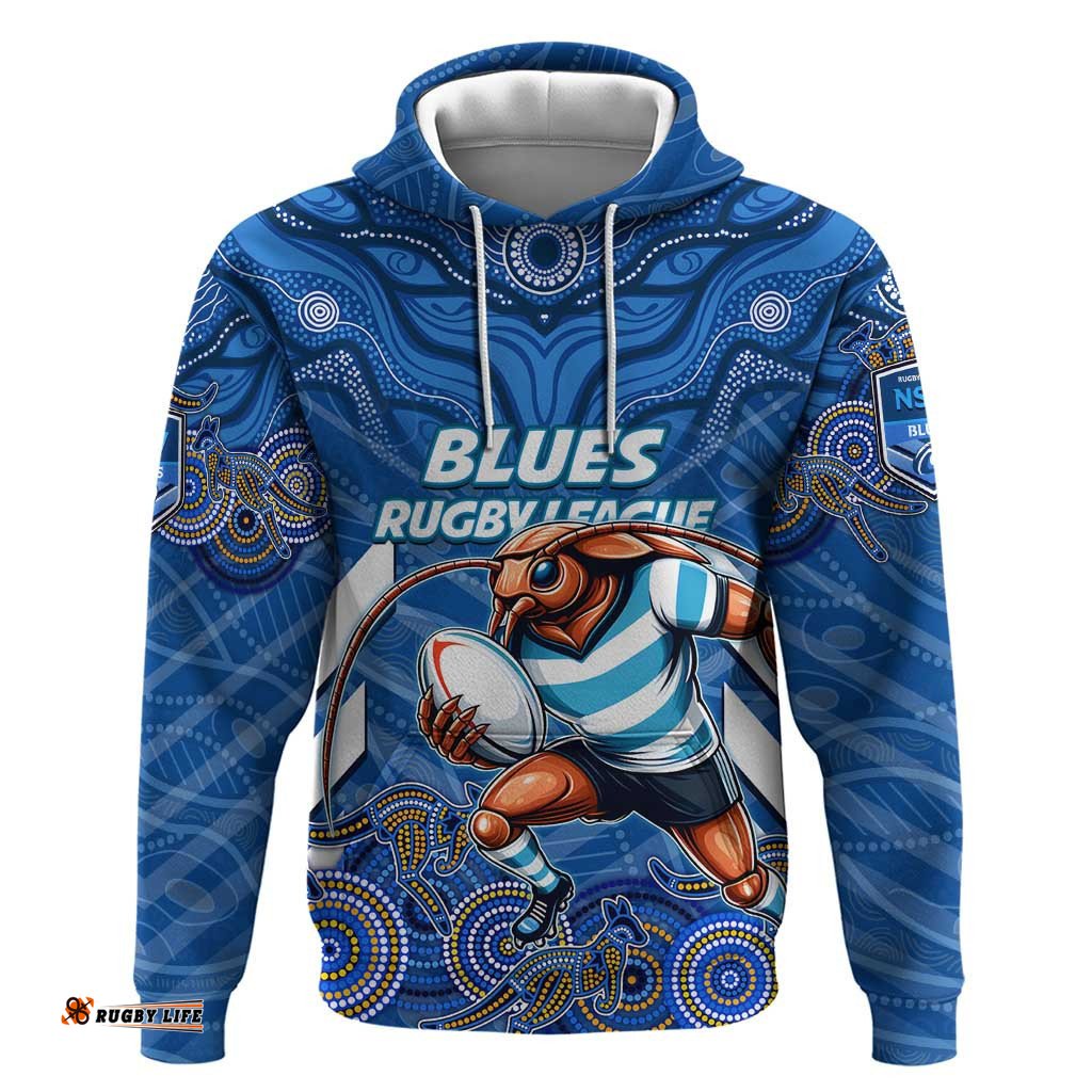 custom blues cockroaches hoodie new south wales rugby