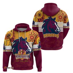 nrl broncos champions hoodie proud newcastle aboriginal vibe