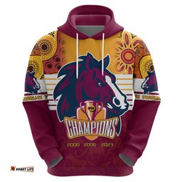nrl broncos champions hoodie proud newcastle aboriginal vibe