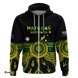 australia soccer hoodie aboriginal go matildas world cup