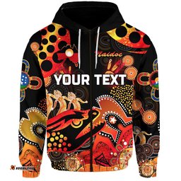 custom personalised parramatta zip hoodie eels indigenous naidoc heal country heal our nation black 01