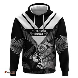aotearoa silver fern rugby custom hoodie 2024 go kiwi