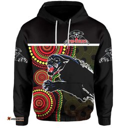 custom personalised panthers indigenous hoodie