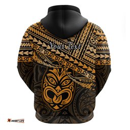 personalised matariki new zealand hoodie maori new year tiki gold version