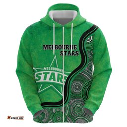 custom melbourne stars hoodie indigenous art grunge style