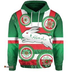 custom personalised go rabbitohs hoodie mix indigenous
