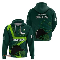 pakistan cricket helmet hoodie proud shaheen falcon star and crescent