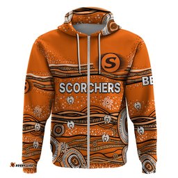 australia scorchers cricket hoodie indigenous