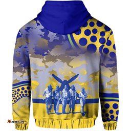parramatta zip hoodie eels indigenous soldiers anzac