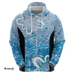 adelaide strikers custom hoodie minimalism aboriginal