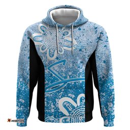 adelaide strikers custom hoodie minimalism aboriginal