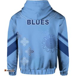 nsw blues indigenous zip hoodie new south wales