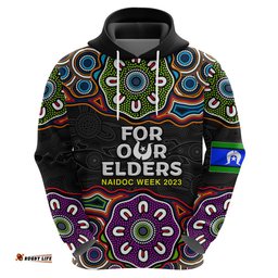 naidoc hoodie aboriginal tribal coloful