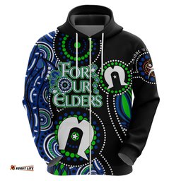 personalised naidoc hoodie torres strait for our elders