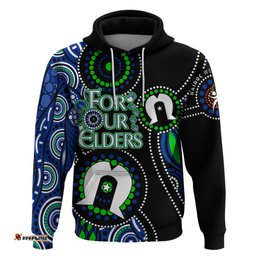 personalised naidoc hoodie torres strait for our elders